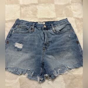 Free People Denim Shorts